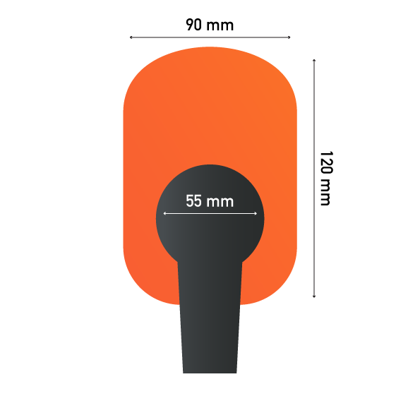 Sizes of Cylinder Microphone Sponge